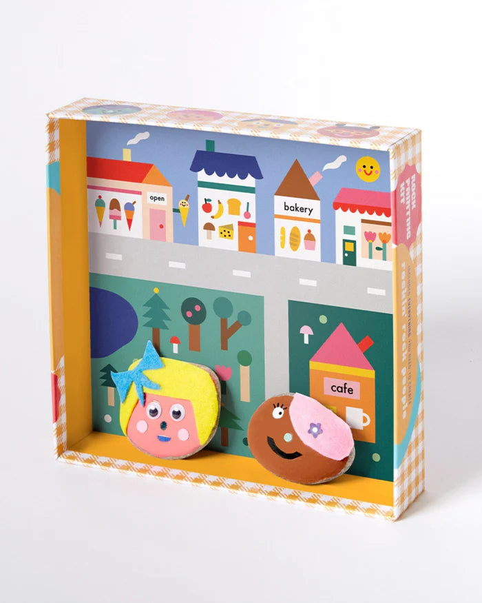 JOS Kids Rock Painting Kit - Cool Faces