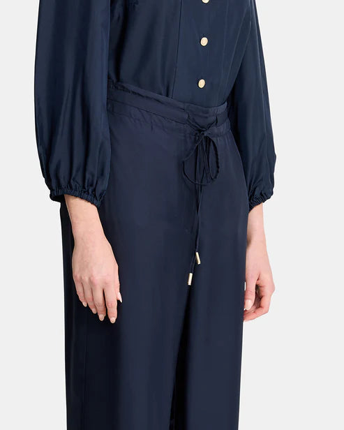 ARLINGTON MILNE Rosa Wide Leg Pant NAVY