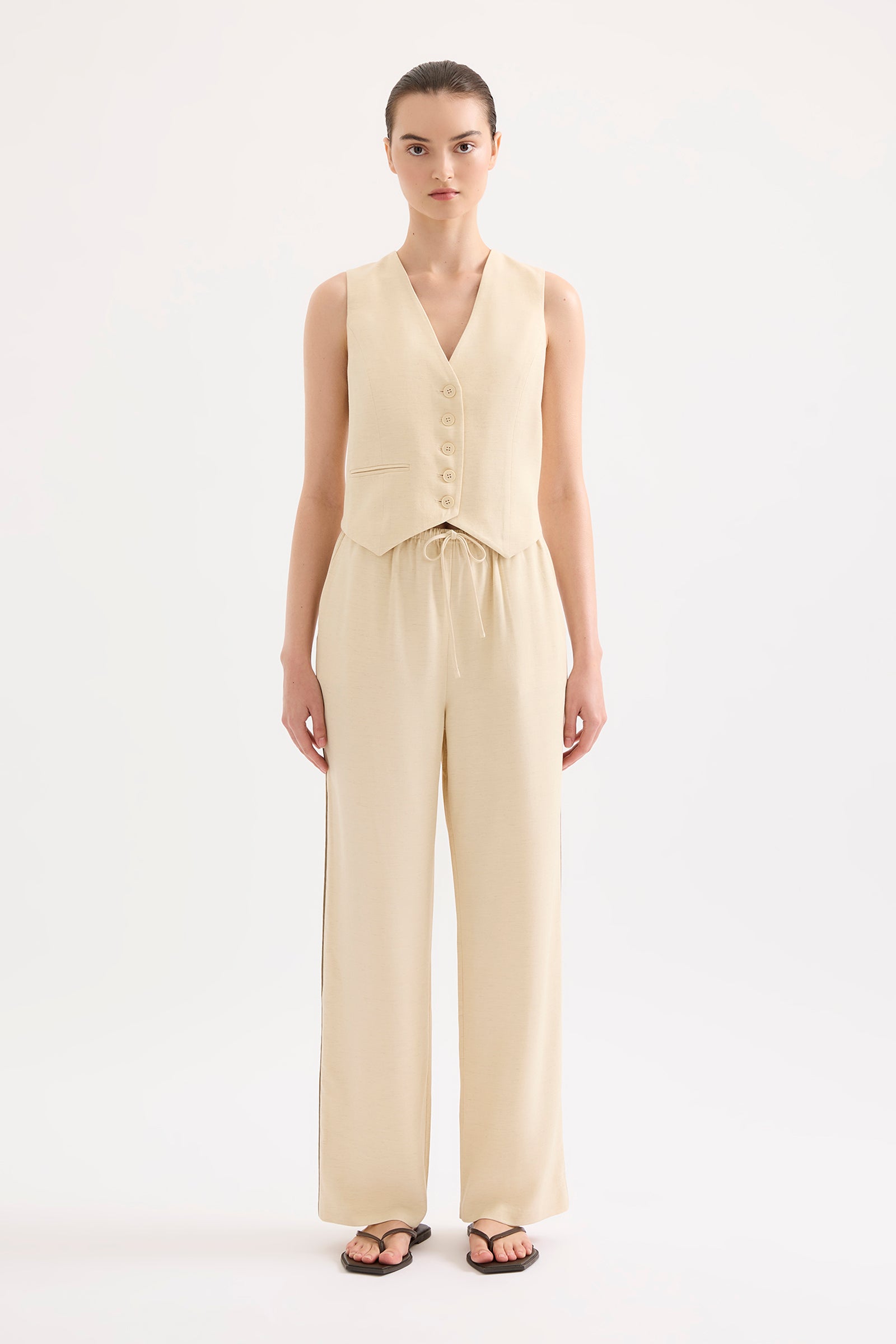 NUDE LUCY Garcia Vest CHAMOMILE