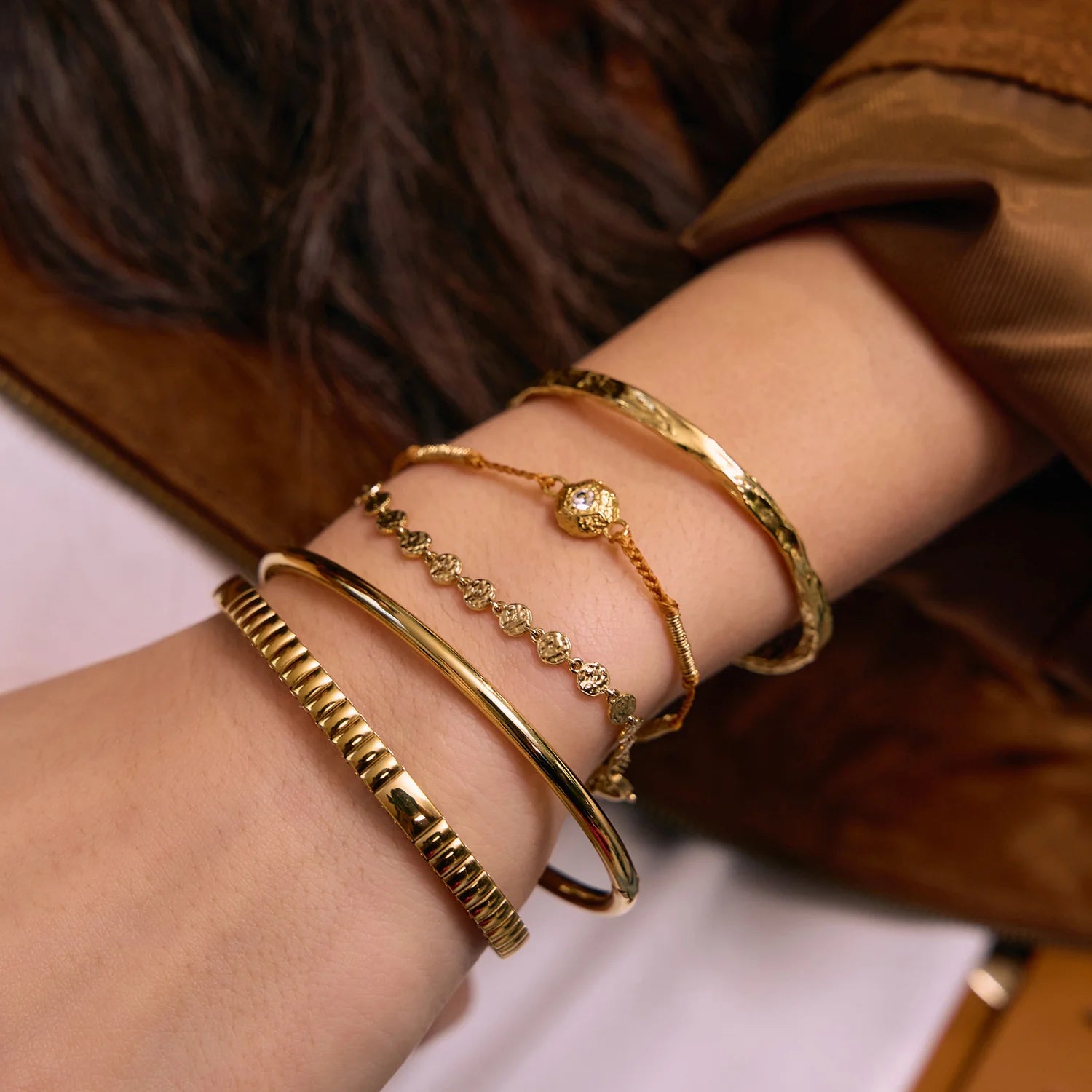 Arms of Eve Cole Cuff GOLD