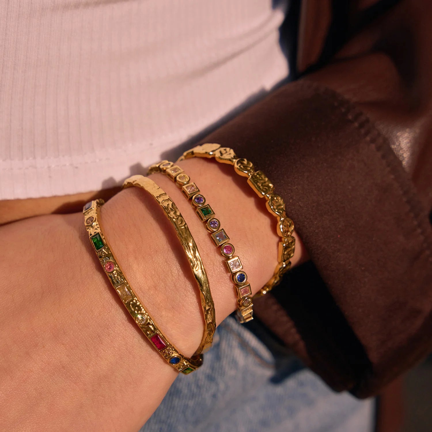 Arms of Eve Zilla Cuff GOLD