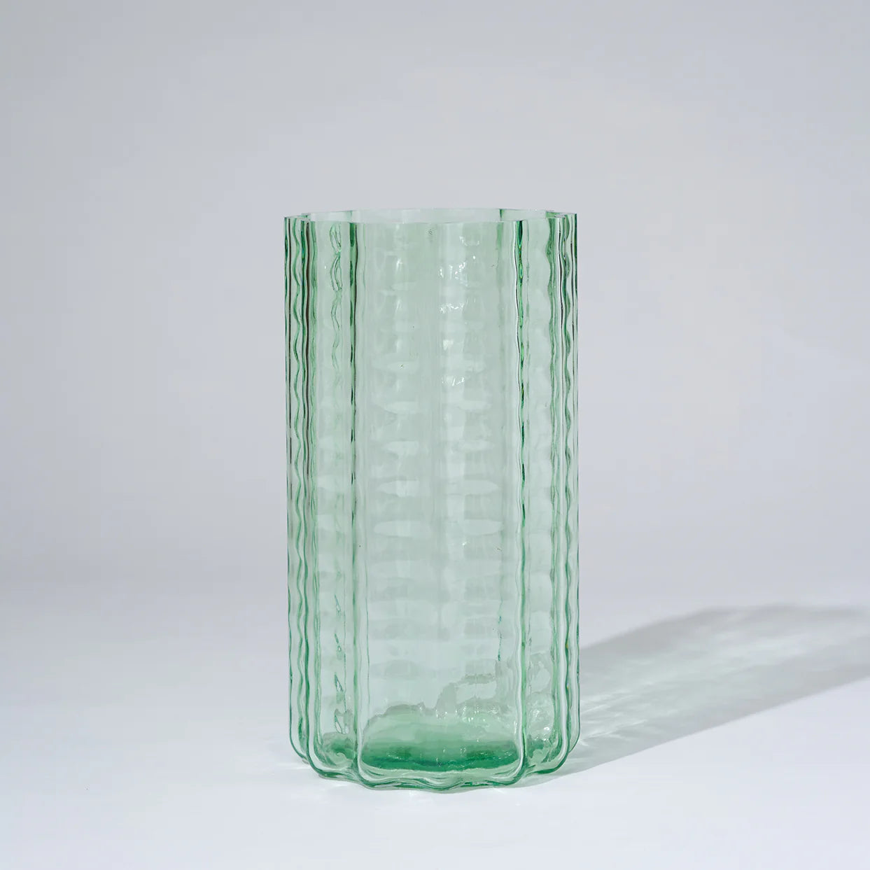 MARMOSET FOUND Jelly Glass Vase Green LARGE