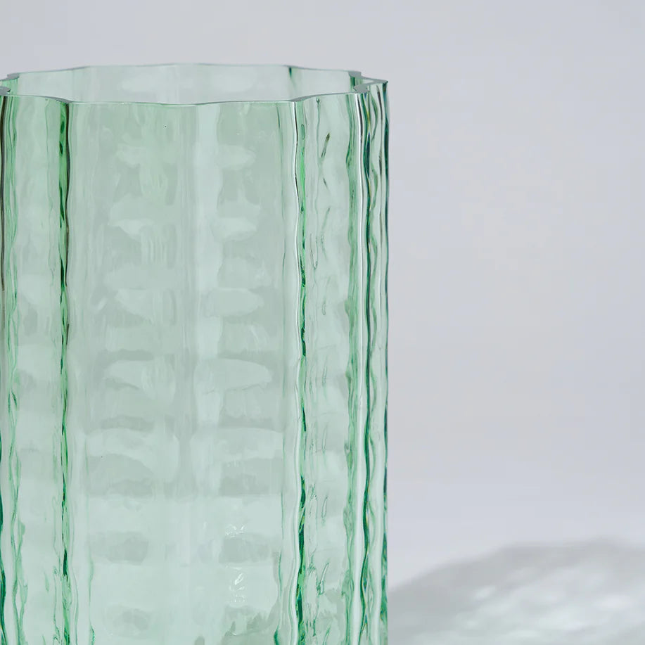 MARMOSET FOUND Jelly Glass Vase Green MEDIUM