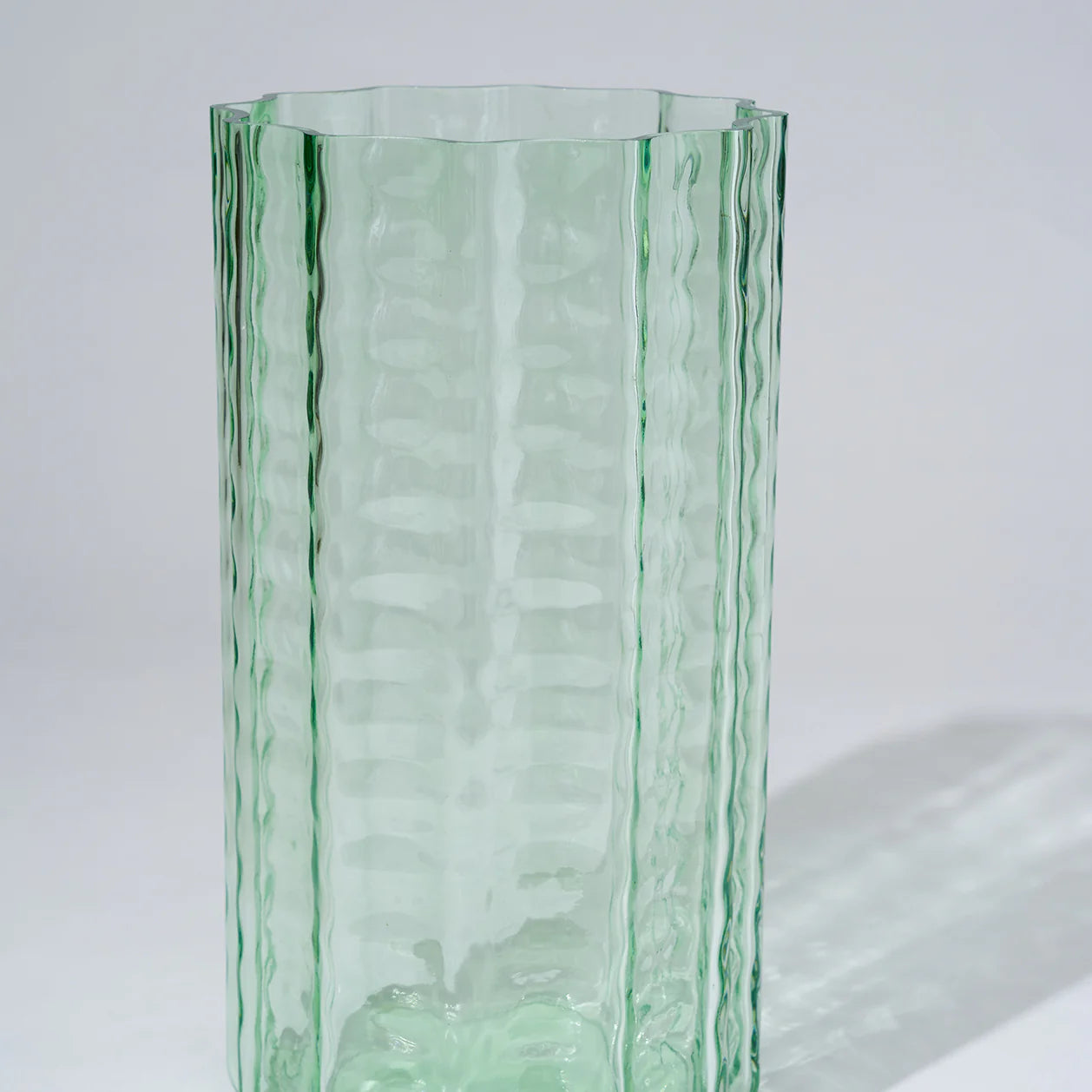 MARMOSET FOUND Jelly Glass Vase Green LARGE