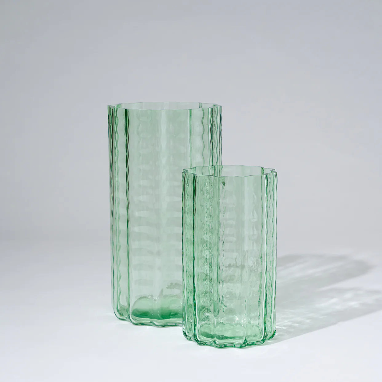 MARMOSET FOUND Jelly Glass Vase Green MEDIUM
