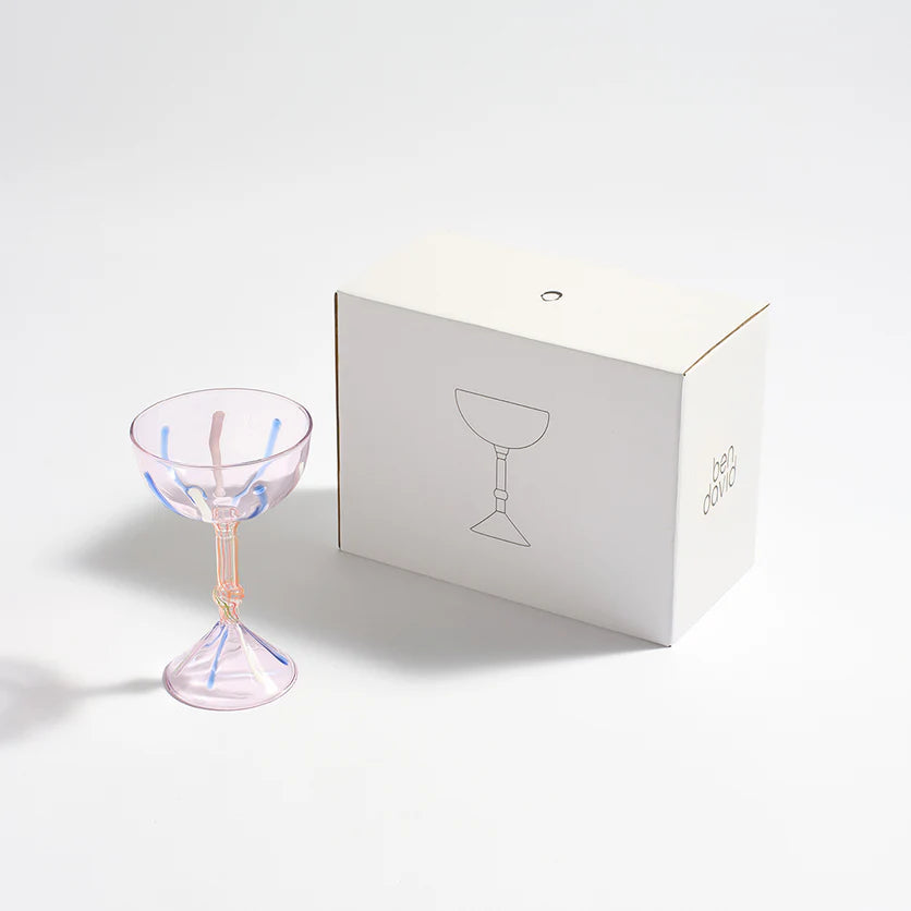 KAS Sabrina Cocktail Glasses Pink