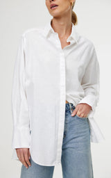 KINNEY Sadie Shirt IVORY