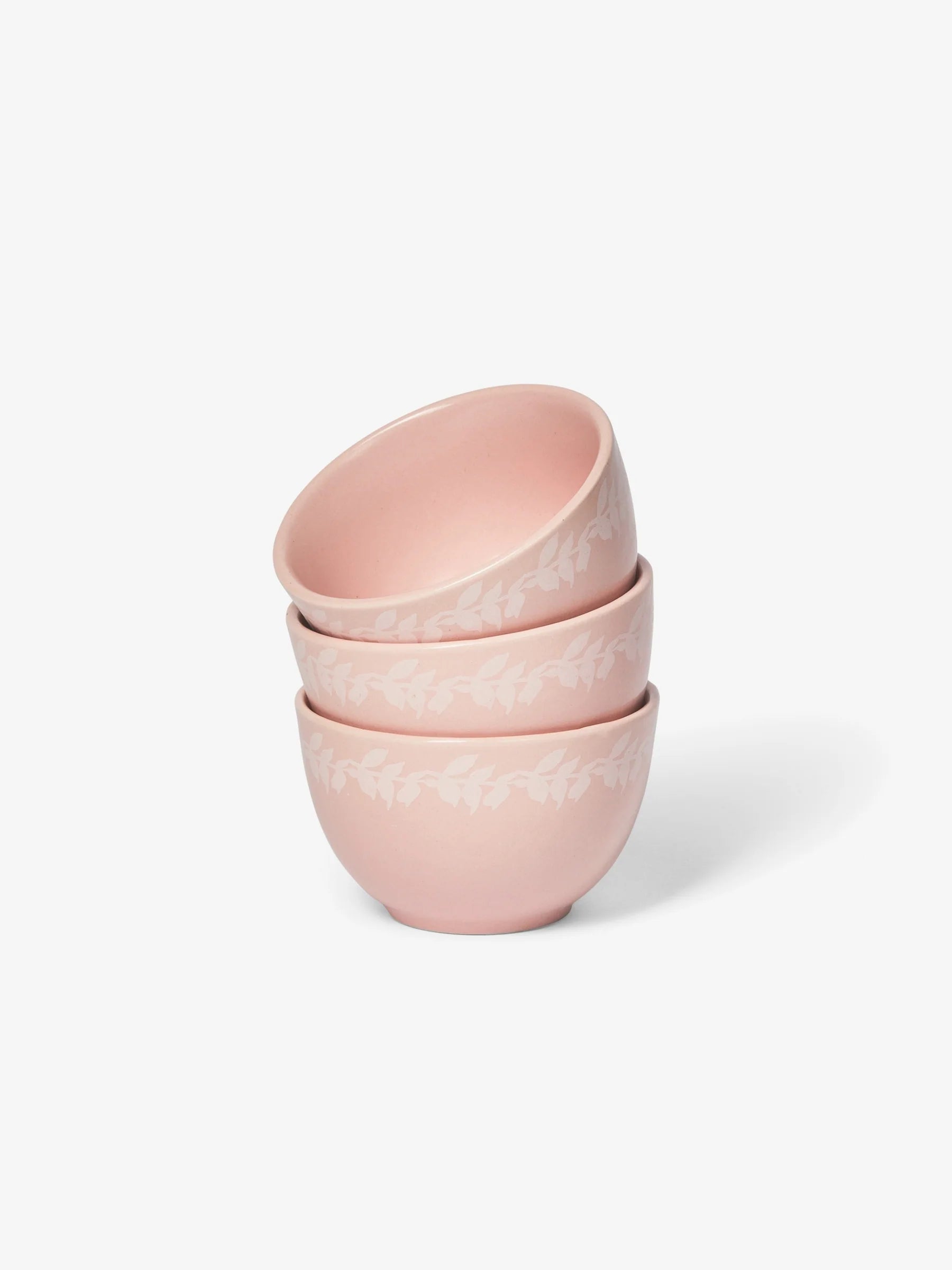 Bonnie and Neil Jardin Pink Bowl SET OF 3