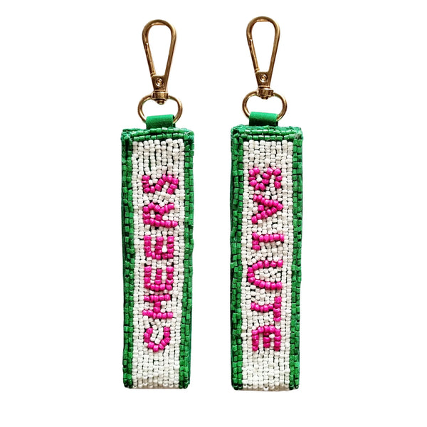 ZODA Beaded Keyring SALUTE