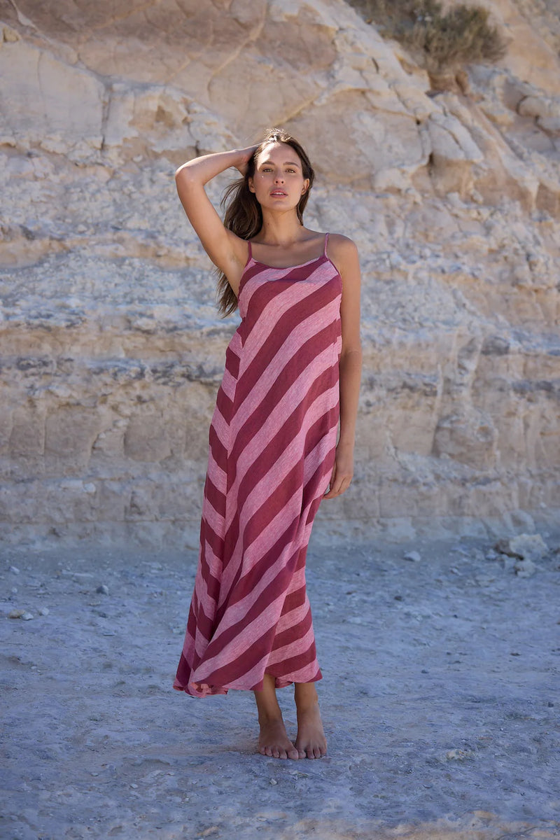 SHANTY Claro Maxi Dress PORTO STRIPE