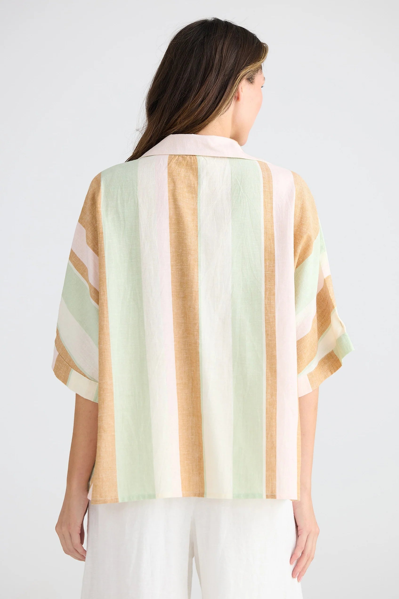 SHANTY Wander Top MELON FIELD STRIPE