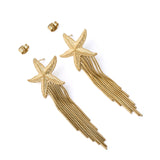 Arms of Eve Shooting Star Earrings GOLD