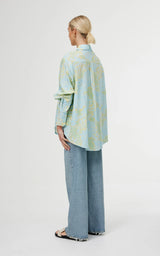 KINNEY Alma Shirt OCEAN BLOOM