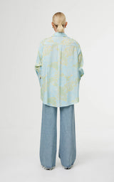 KINNEY Alma Shirt OCEAN BLOOM