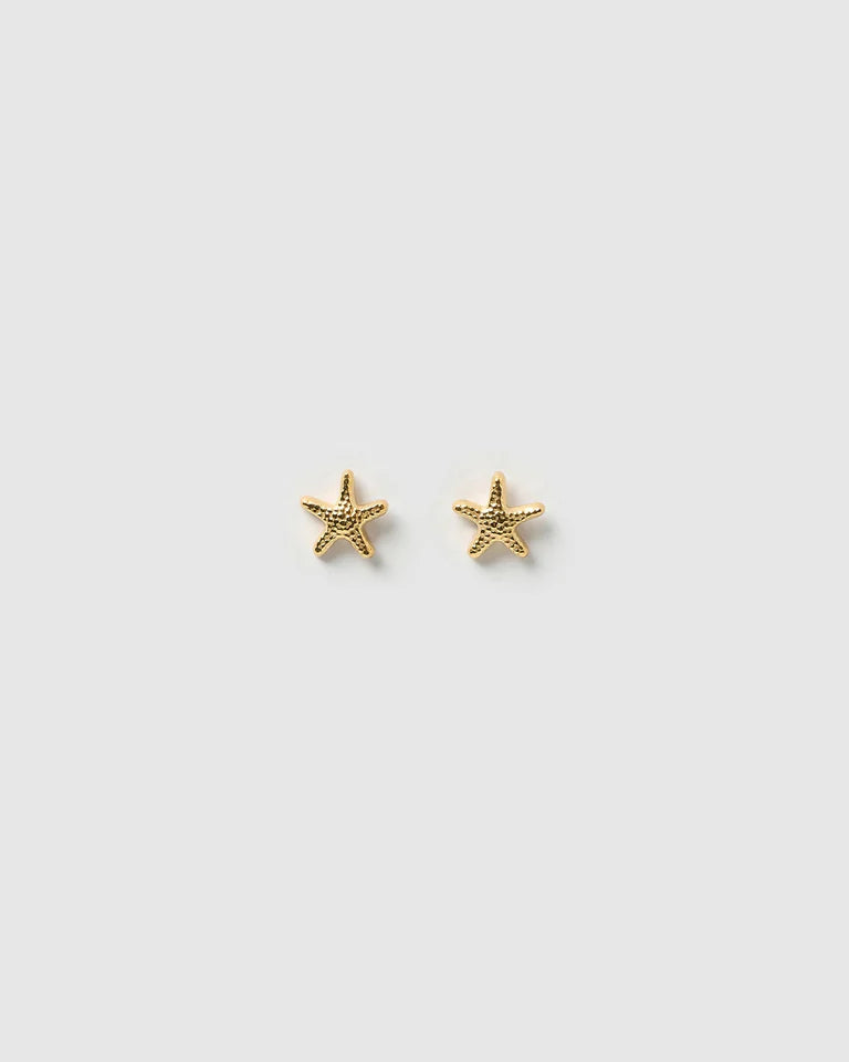 Arms of Eve Starfish Studs GOLD