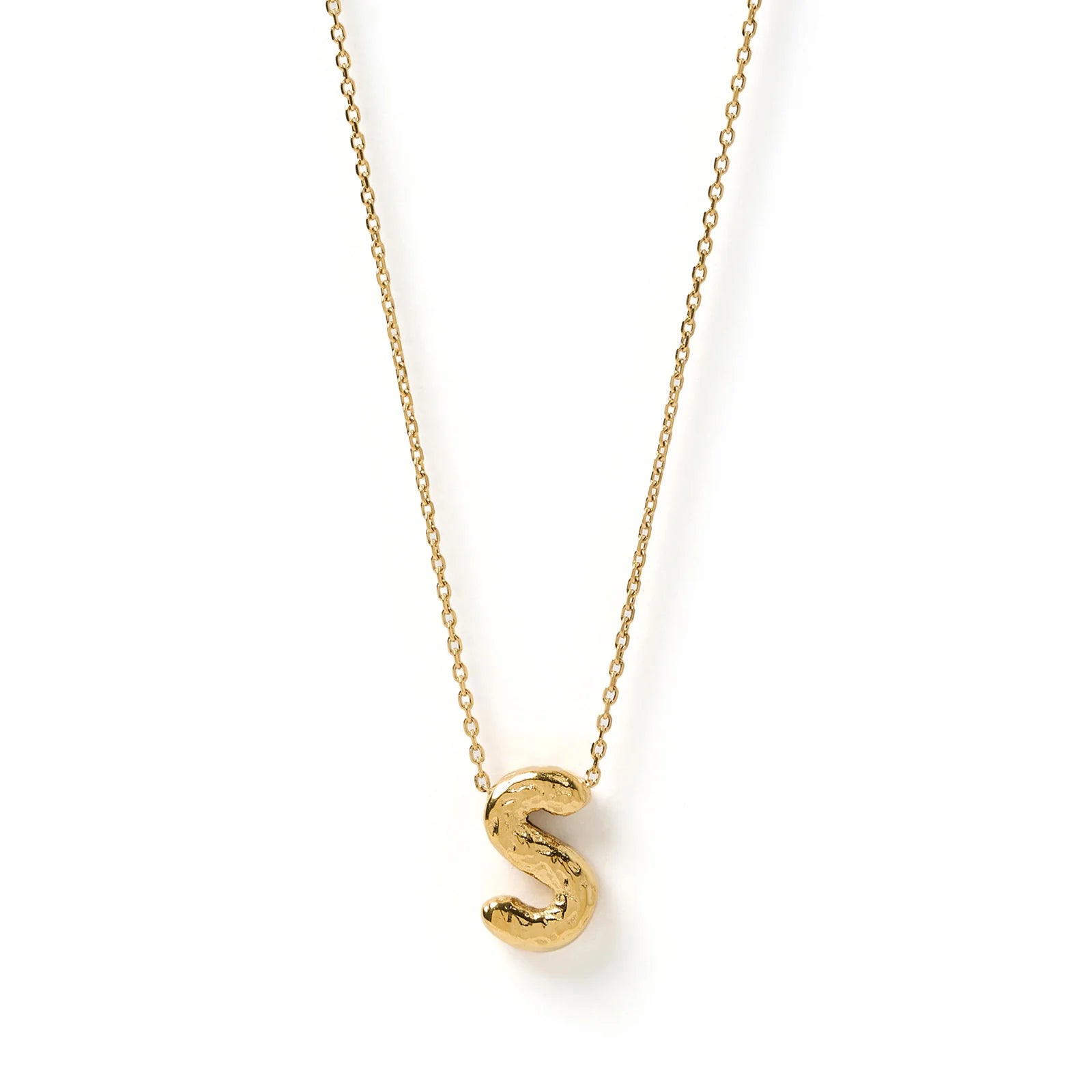 Arms of Eve Statement Letter Necklace GOLD