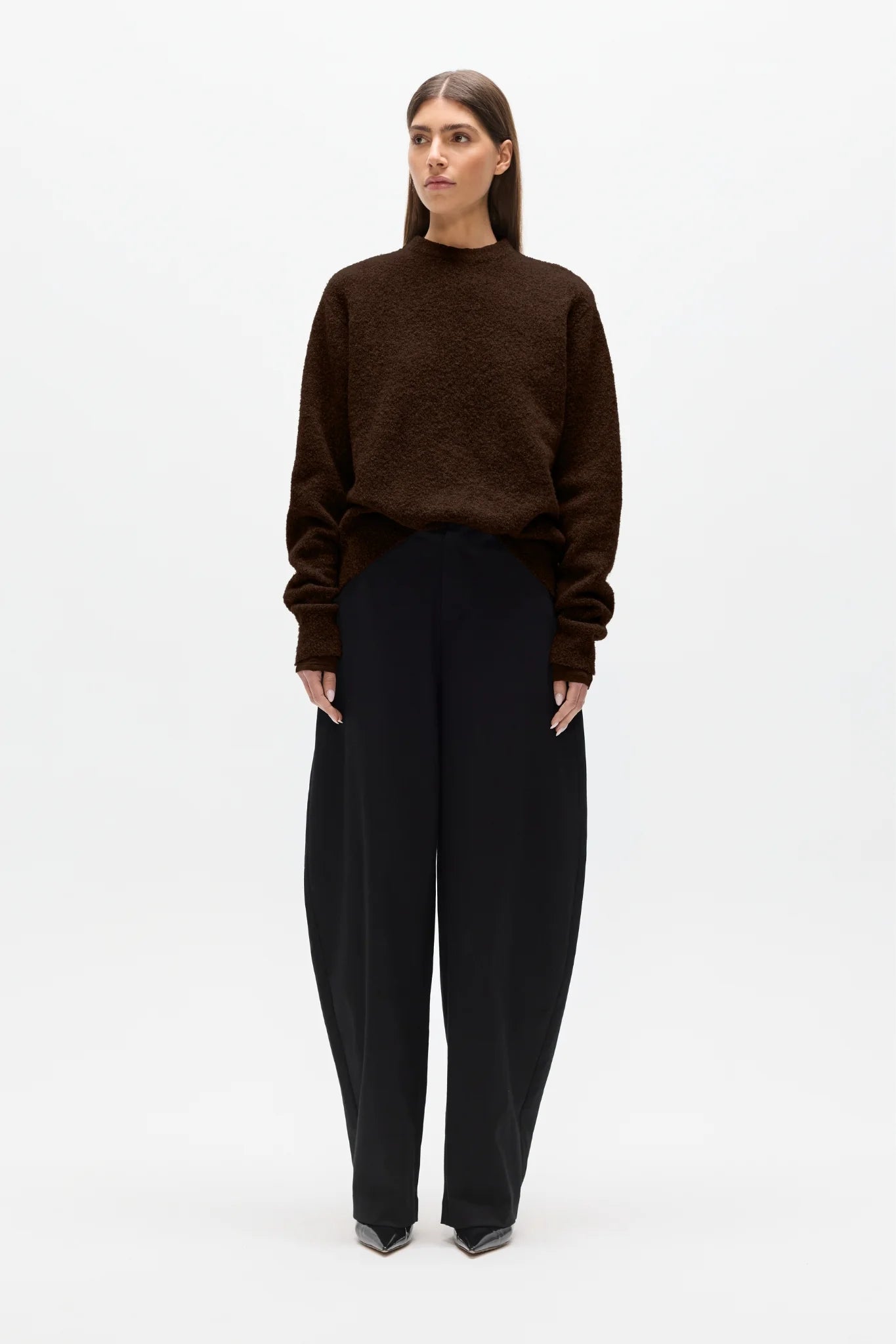 BAYSE Stella Crew Neck BEAR