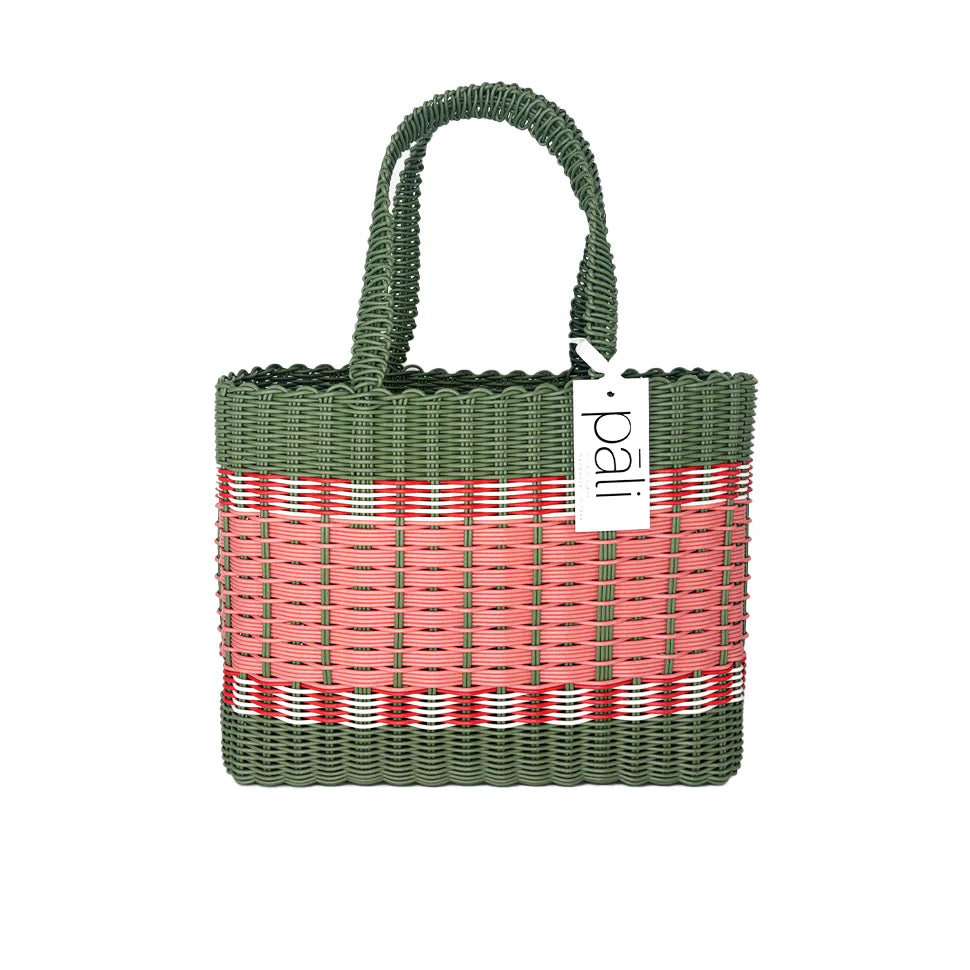 Mira Medium Stripe Bag KHAKI