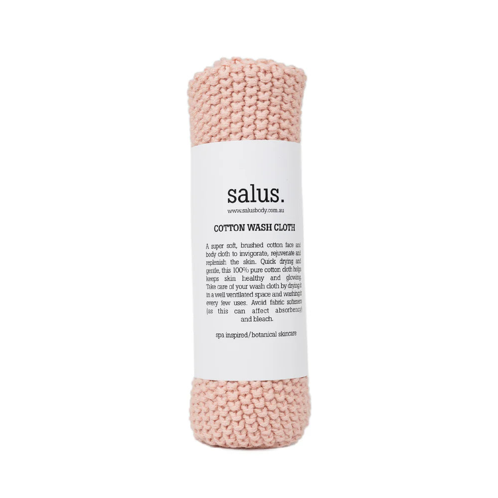 SALUS Cotton Wash Cloth PINK