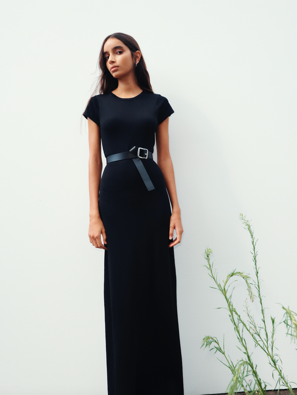NL Nabila Knit Dress BLACK