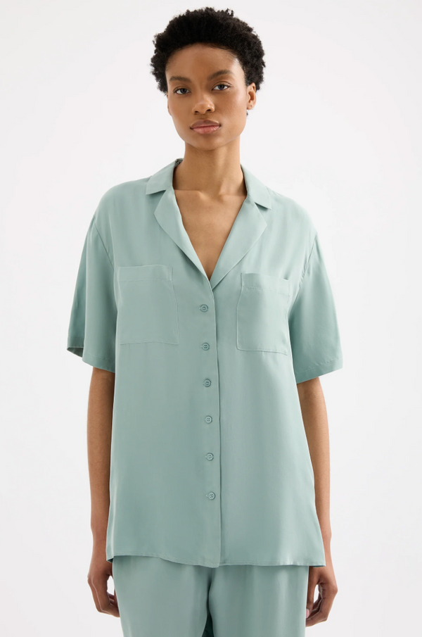 NL Lucia Cupro Shirt CAPRI