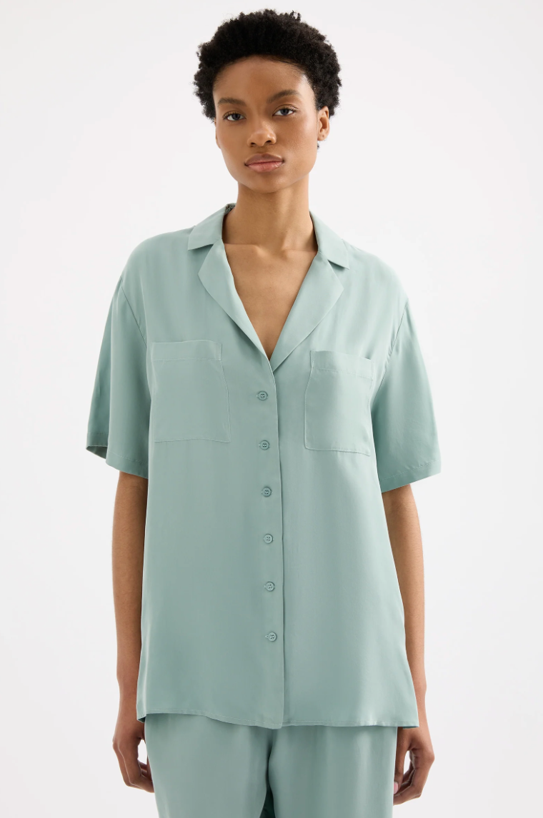 NL Lucia Cupro Shirt CAPRI