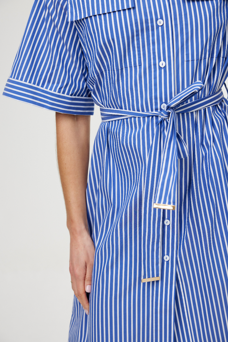 KINNEY Emelia Dress RIVIERA STRIPE