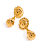 TOURISTE Dolce Drop Earrings GOLD