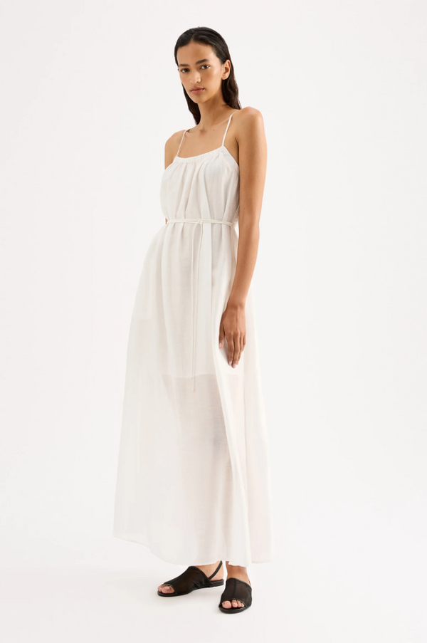 NUDE LUCY Ziki Maxi Dress WHITE