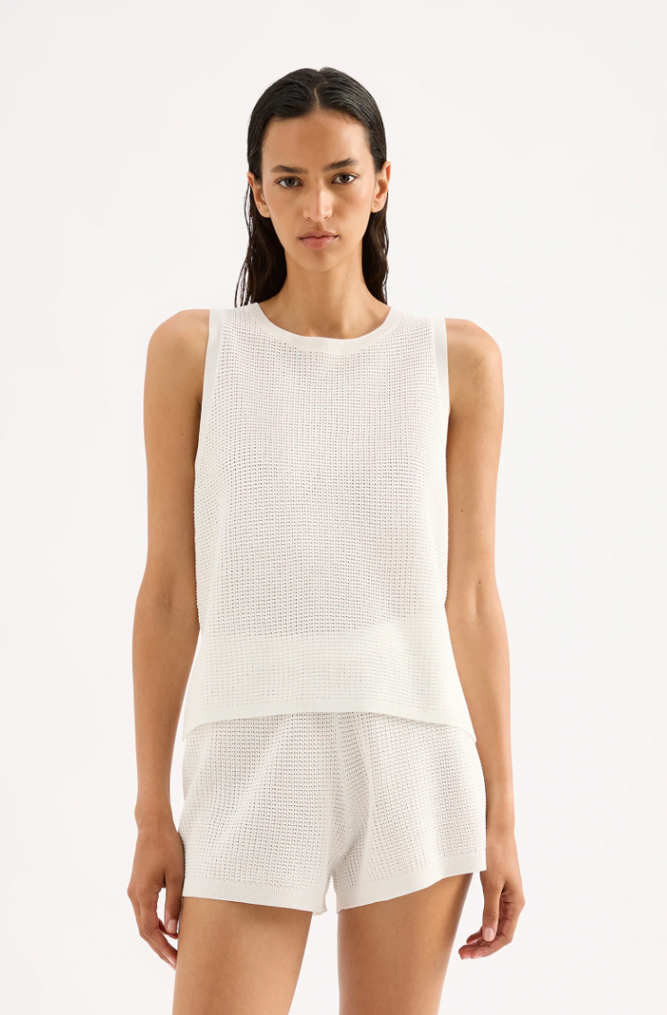 NUDE LUCY Rey Crochet Tank