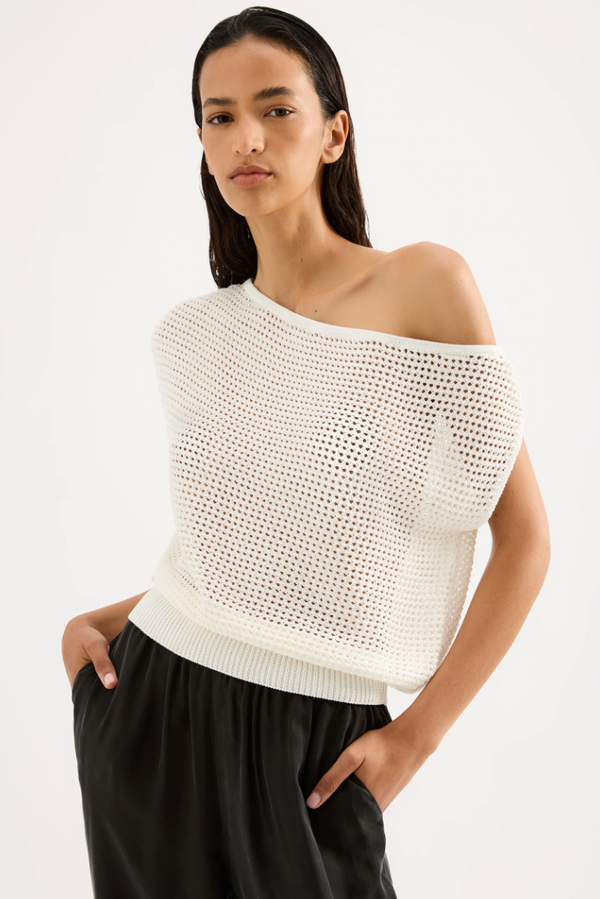 NUDE LUCY Sawyer Crochet Top