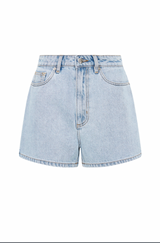 Nude Lucy Organic Mom Short BLUE WASH