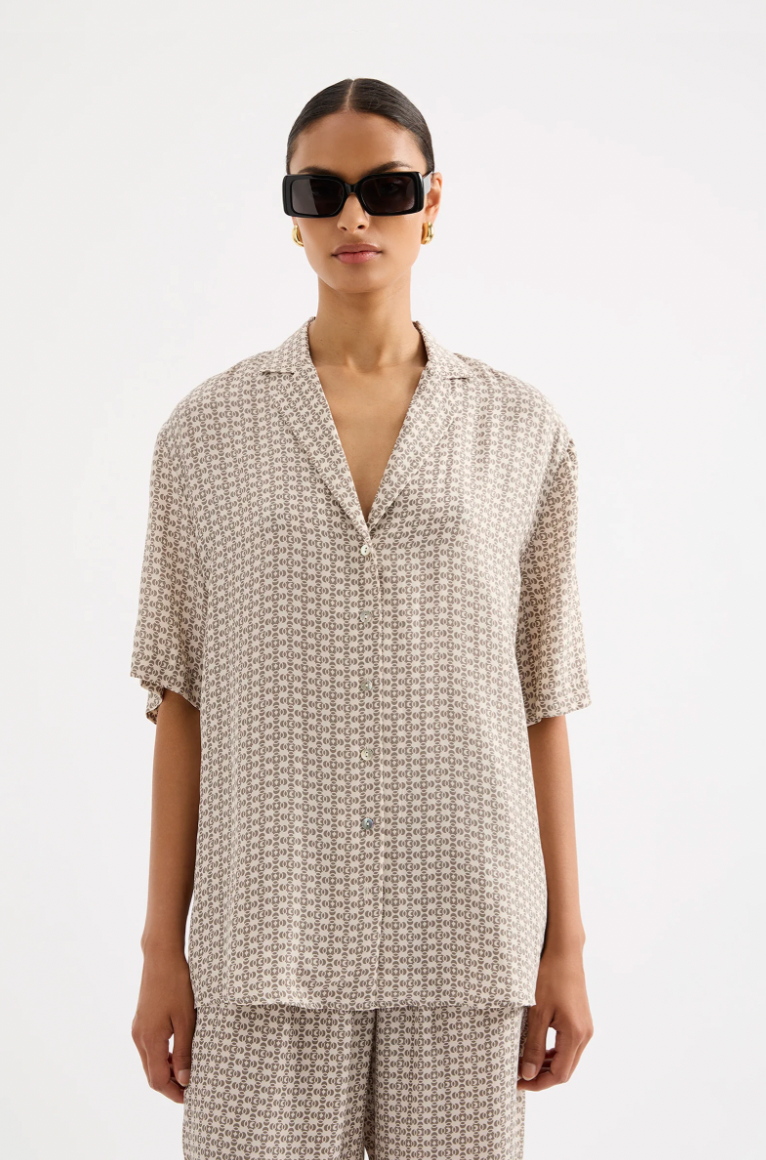 NUDE LUCY Moneta Cupro Shirt