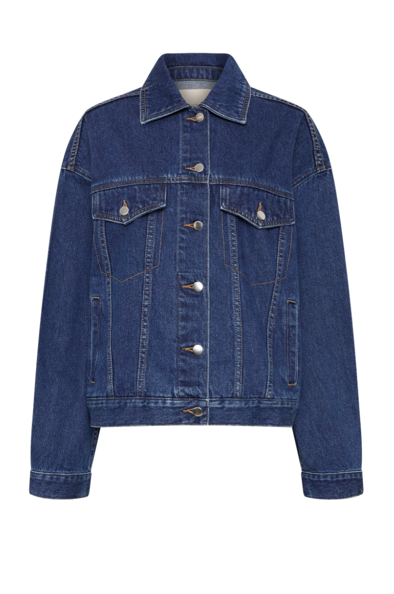 NUDE LUCY Sia Denim Jacket FORCE BLUE