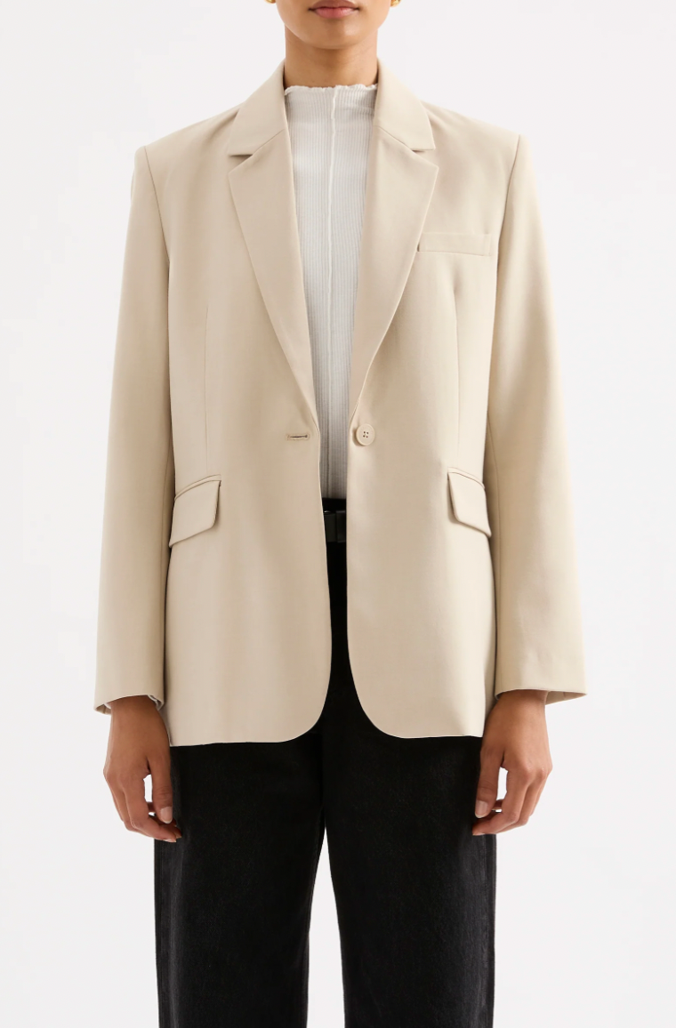 NUDE LUCY Orla Blazer STONE