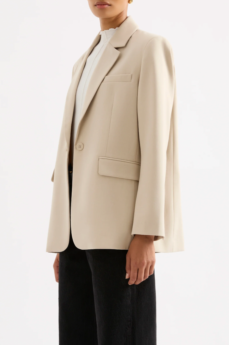 NUDE LUCY Orla Blazer STONE