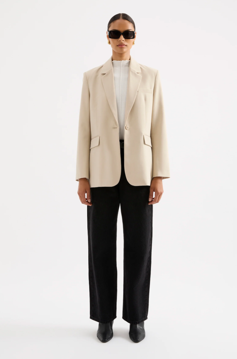 NUDE LUCY Orla Blazer STONE