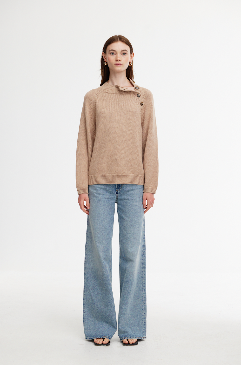 KINNEY Darcy Jumper STONE