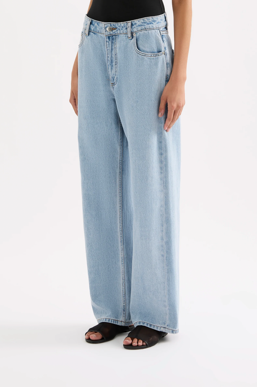 Nude Lucy Organic Baggy Jean 9O'S BLUE