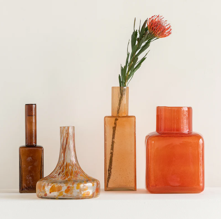FRENCH BAZAAR Elia Vase TOMATO