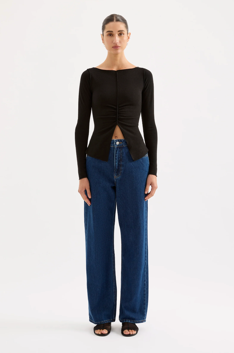 NUDE LUCY Sonora Top BLACK