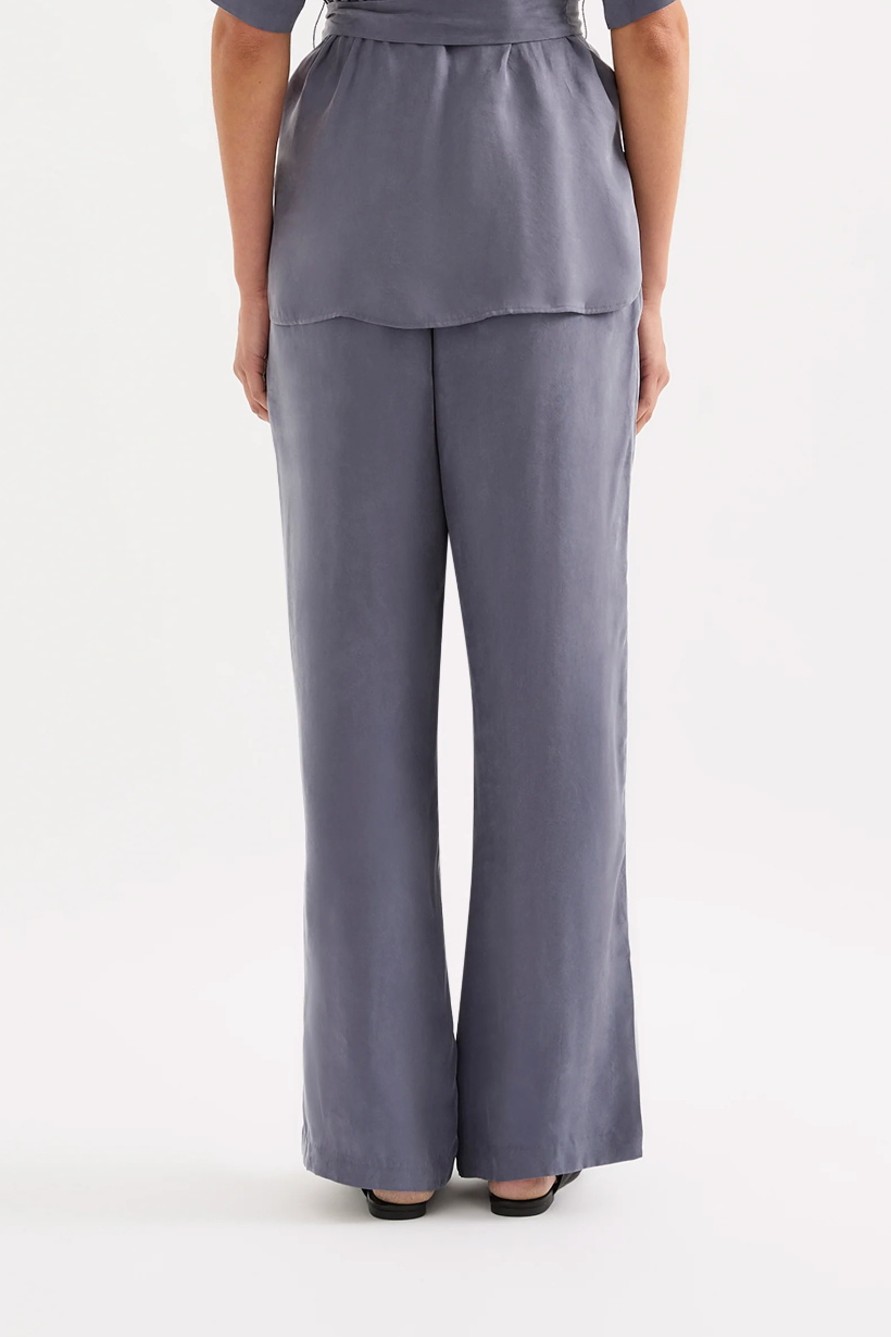 NUDE LUCY Devin Tencel Pant INDIGO
