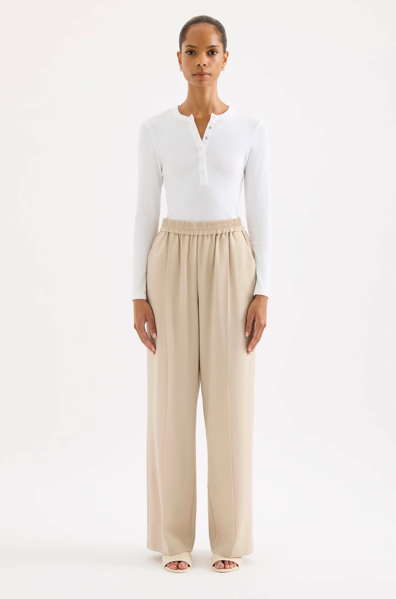 NUDE LUCY Eryn Tailored Pant CREAM