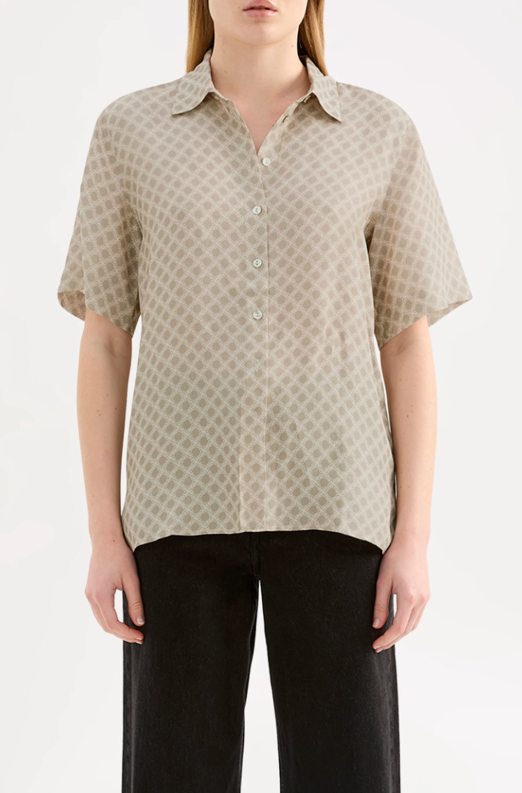 NUDE LUCY Cosmos Cupro Shirt
