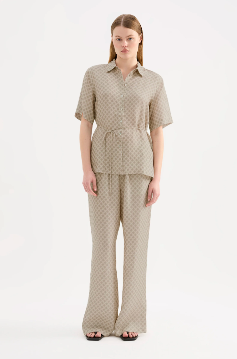 NUDE LUCY Cosmos Cupro Shirt