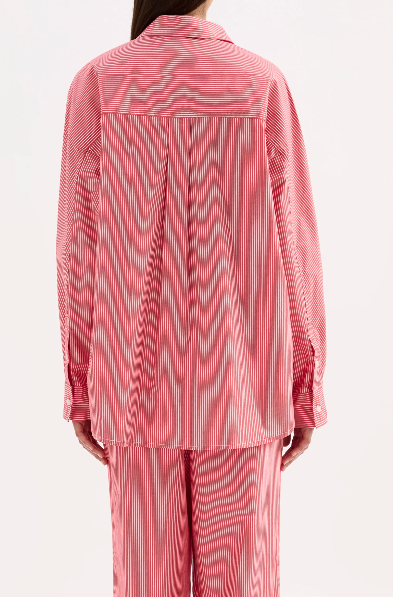 NUDE LUCY Anouk Shirt RED STRIPE