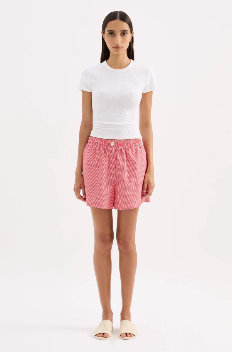 NUDE LUCY Anouk Short RED STRIPE