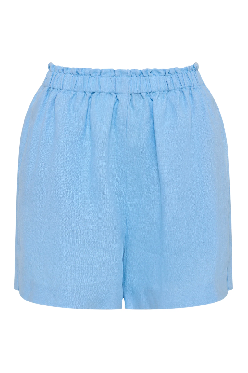 NUDE LUCY Theo Linen Short BERMUDA