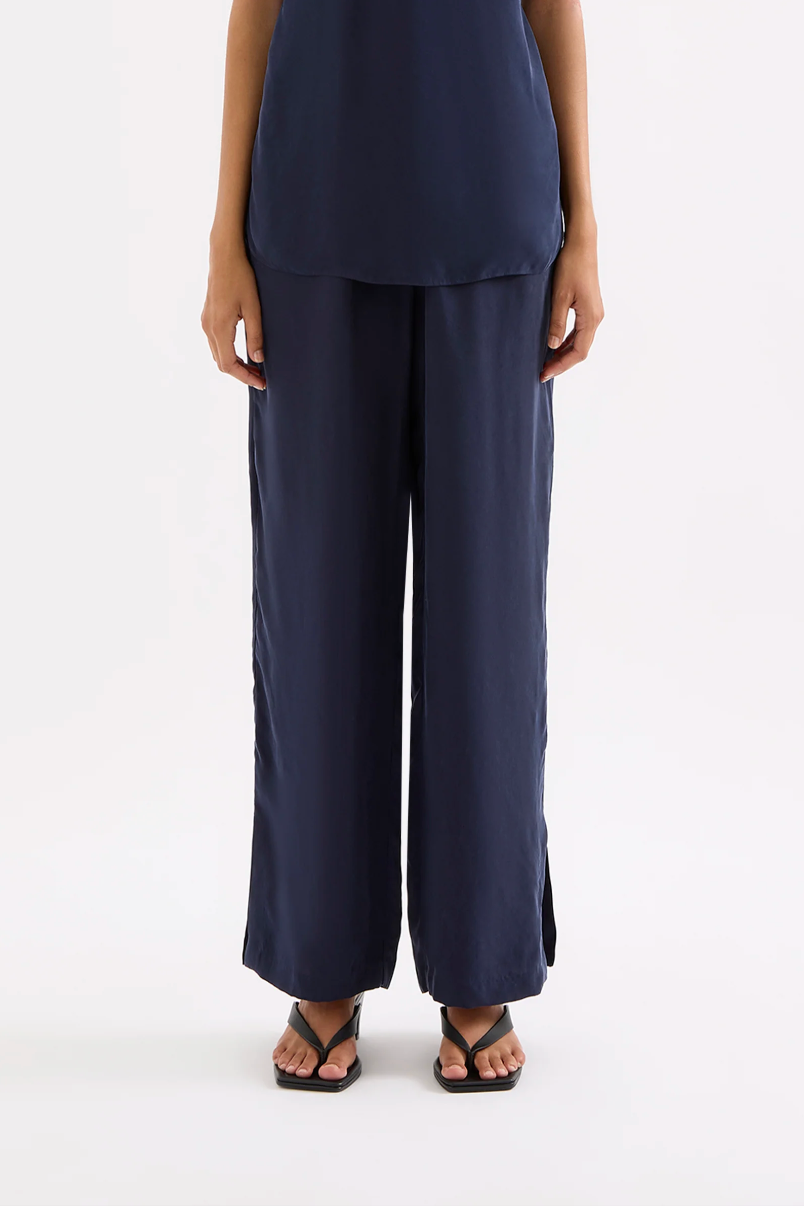 NUDE LUCY Linnea Cupro Pant INK