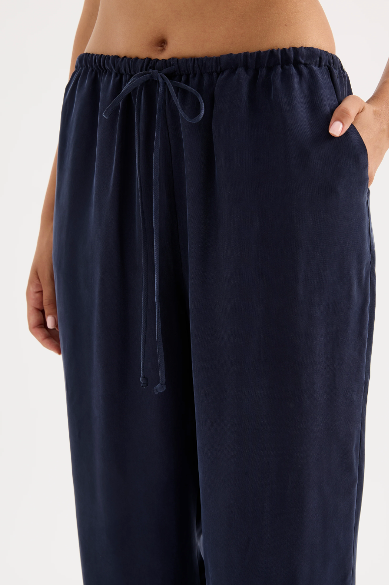 NUDE LUCY Linnea Cupro Pant INK